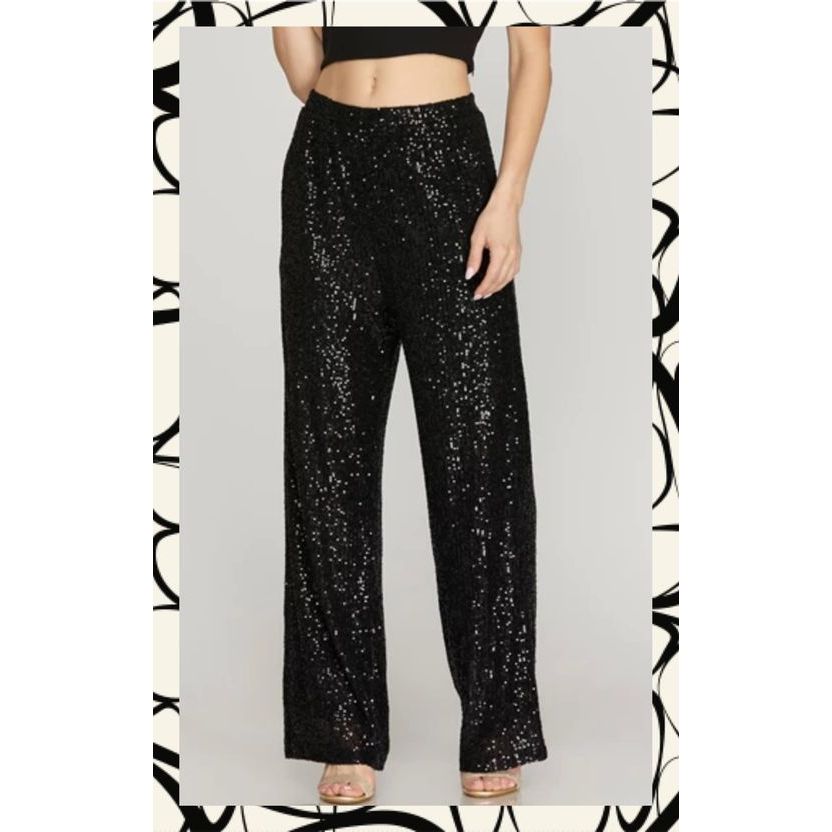 Party On Sequin Pants 30% off