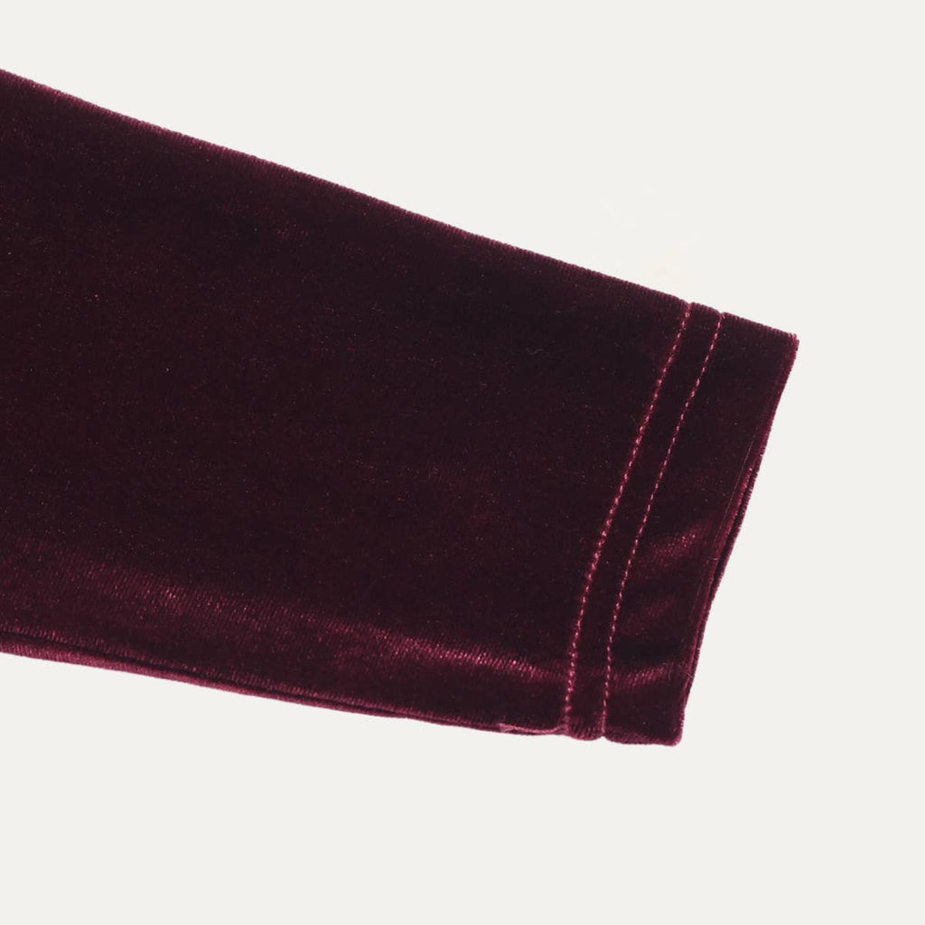 Holiday-Essential Wine-Red Velvet Sweetheart Neck Maxi Dress: Wine Red / S