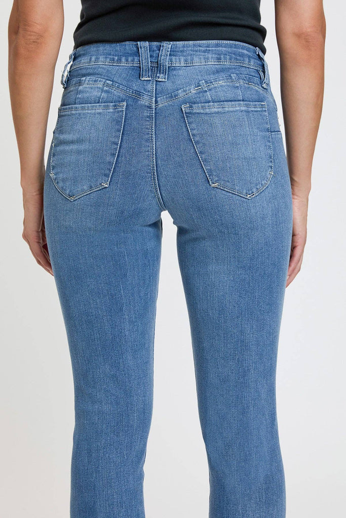Mid Rise Curve WannaBettaButt Bootcut Jeans-WP067075: 08L / 6