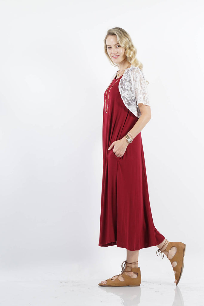 ".._ Lace Sheer Cover-up Cardigan : WHITE-68120 / S