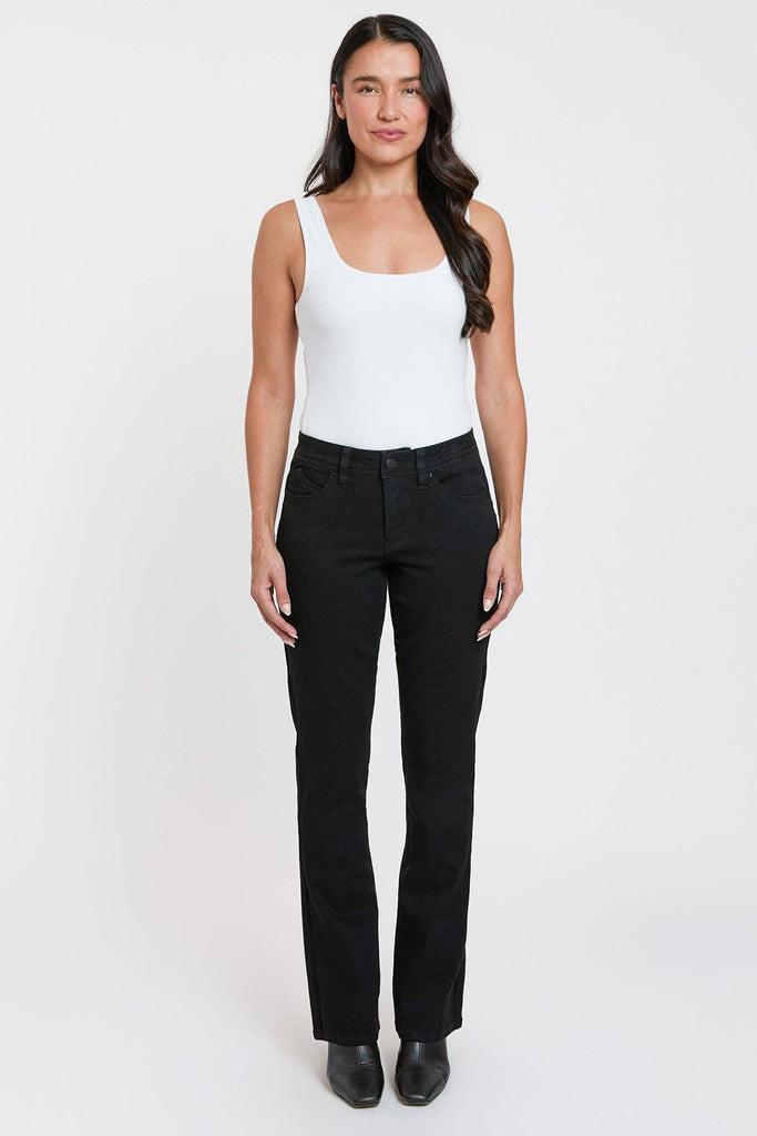 Mid Rise Curve WannaBettaButt Bootcut Jeans-WP067075: 08L / 6