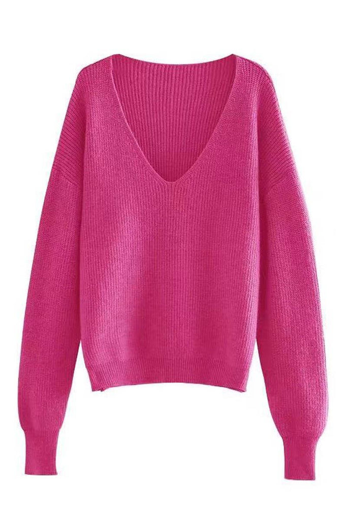 Long sleeve sweater: White /
